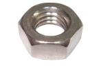 M8-1.25 DIN934 HEX NUTS 18 8 STAINLESS STEEL